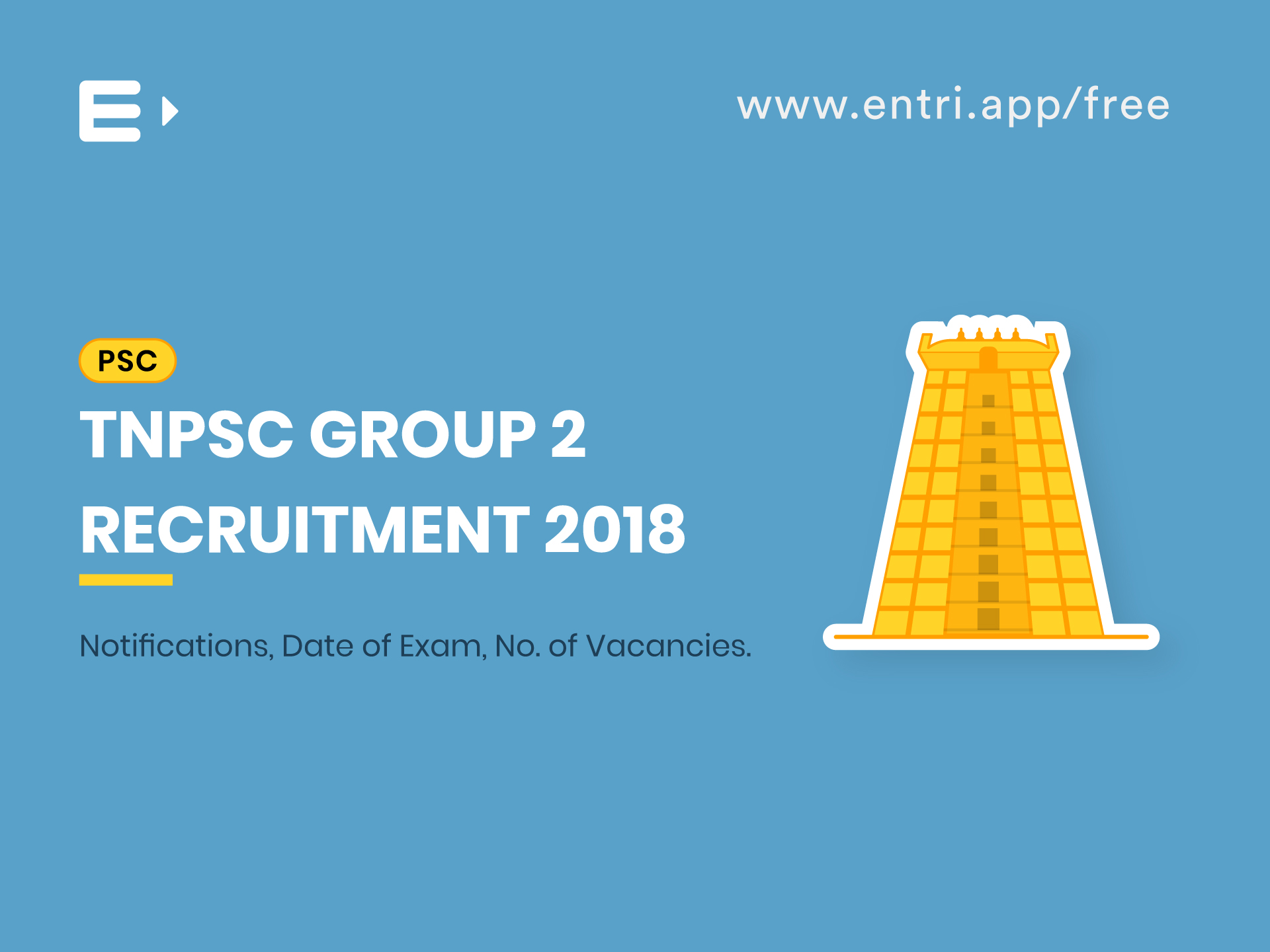 TNPSC Group 2 Recruitment 2018: Notification, Exam date