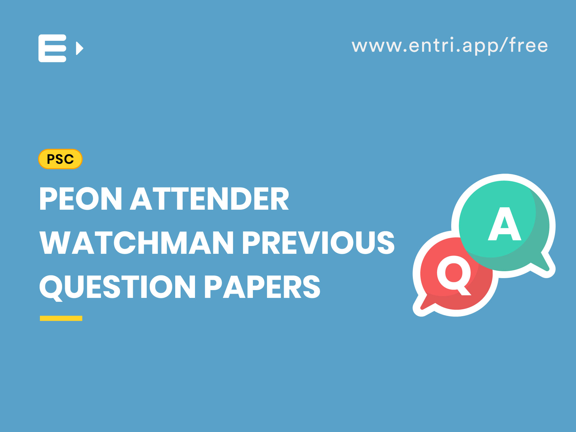 Peon Attender Watchman Previous Question Papers