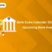 Bank Exam Calendar 2025-26