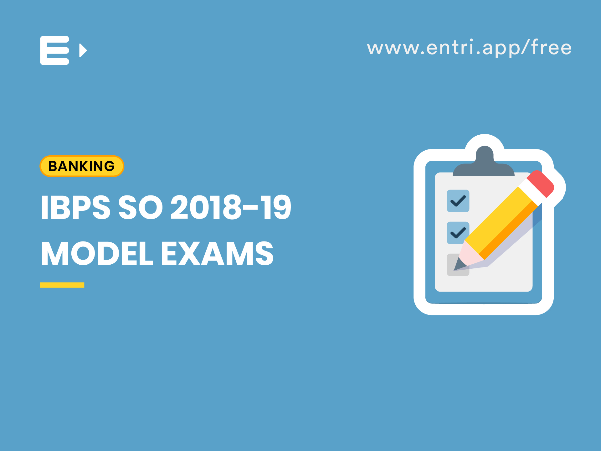 IBPS SO 2018-19 -Model Exams