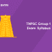 TNPSC Group 1 Syllabus