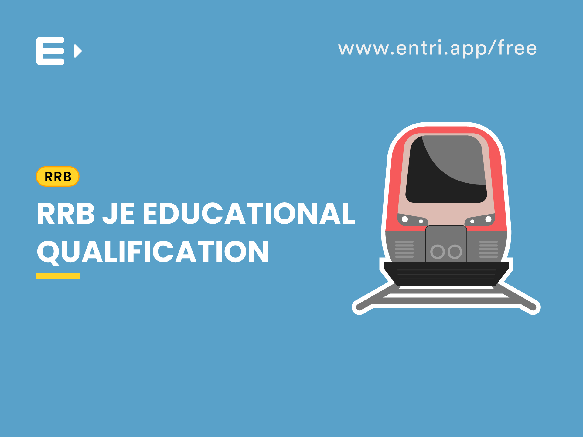 RRB JE Educaional qualification