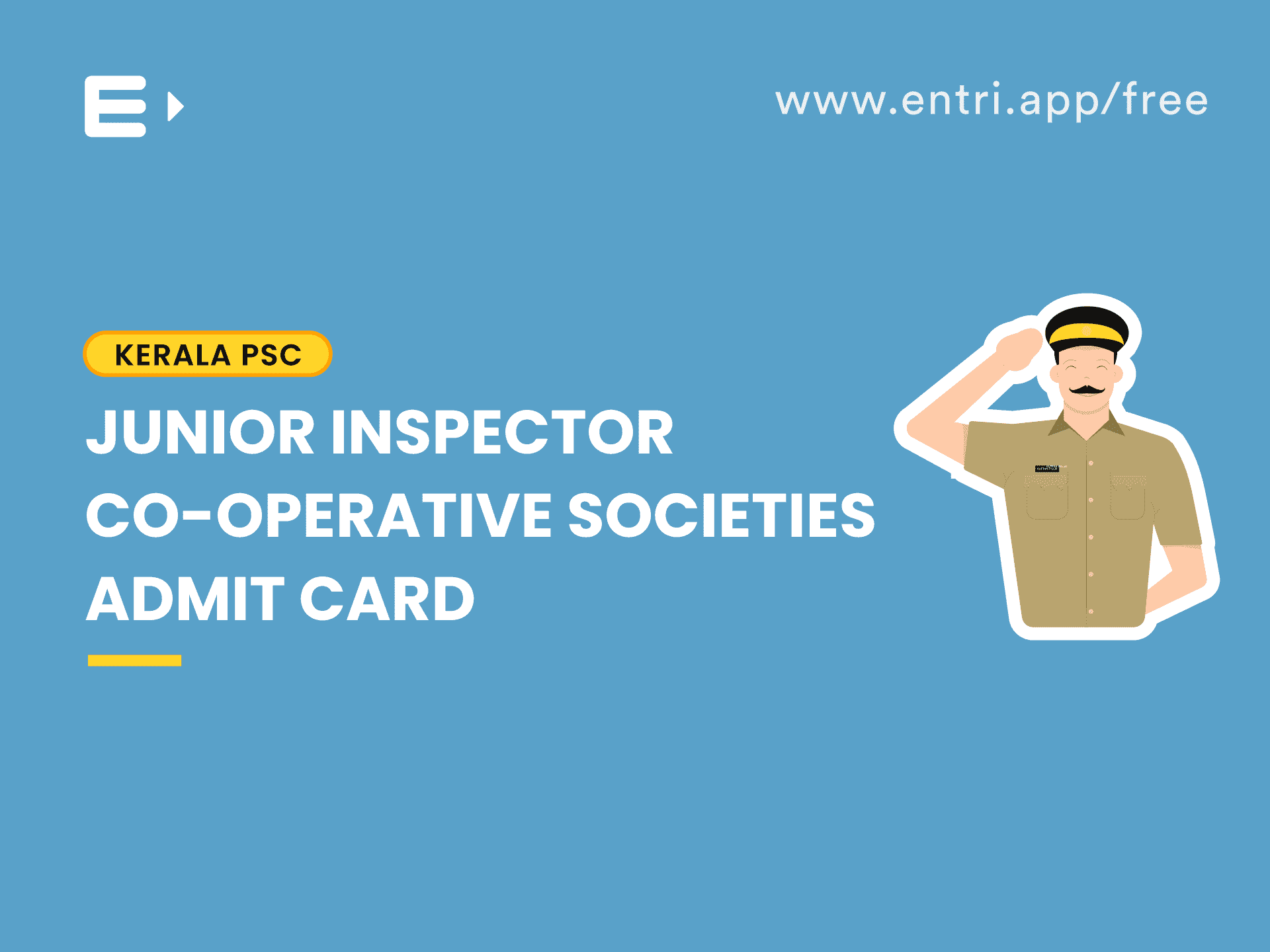 junior inspector admit card