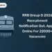 RRB Group D 2026 Recruitment Notification Out, Apply Online for 22000+ Vacancies