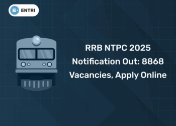 RRB NTPC 2025 Notification Out 8868 Vacancies, Apply Online