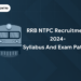 RRB NTPC Recruitment