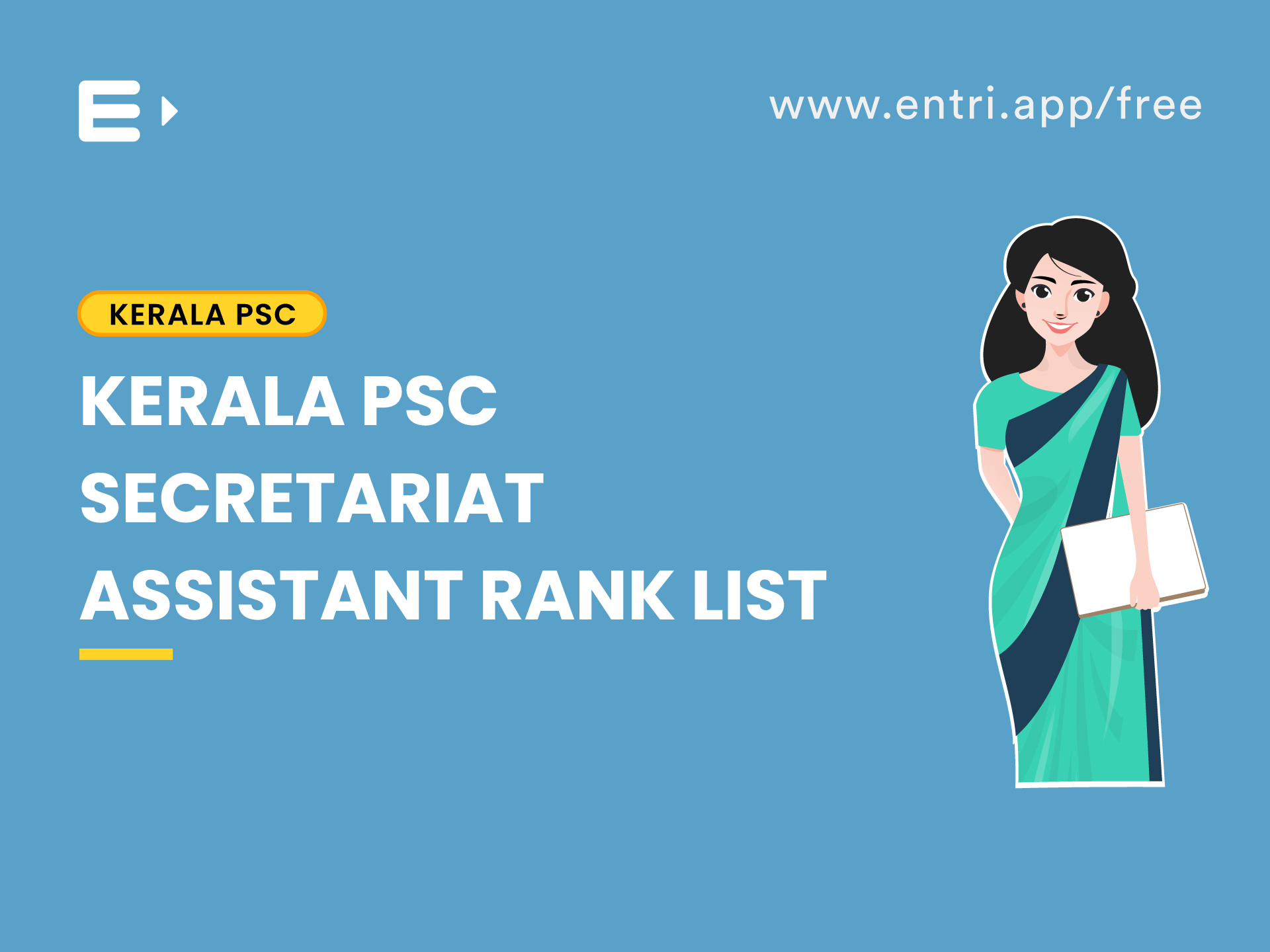 KeralaPSCSecretariatAssistantRanklist Entri Blog