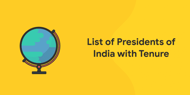 list of presidents of india