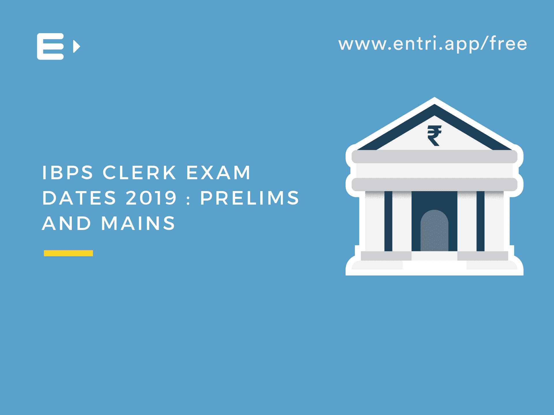 ibps clerk 2019 exam dates:prelims and mains