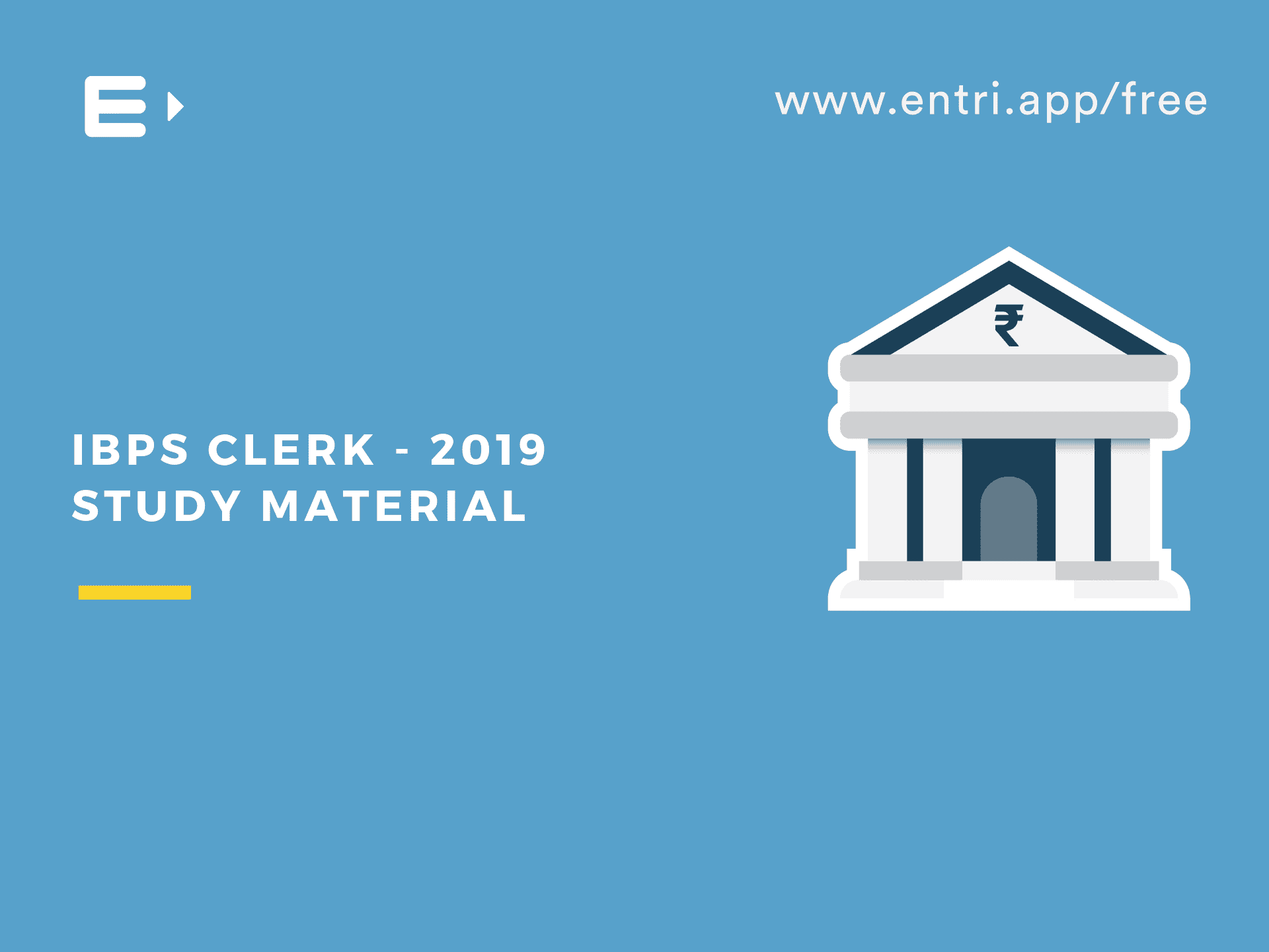 IBPS Clerk STUDY MATERIAL