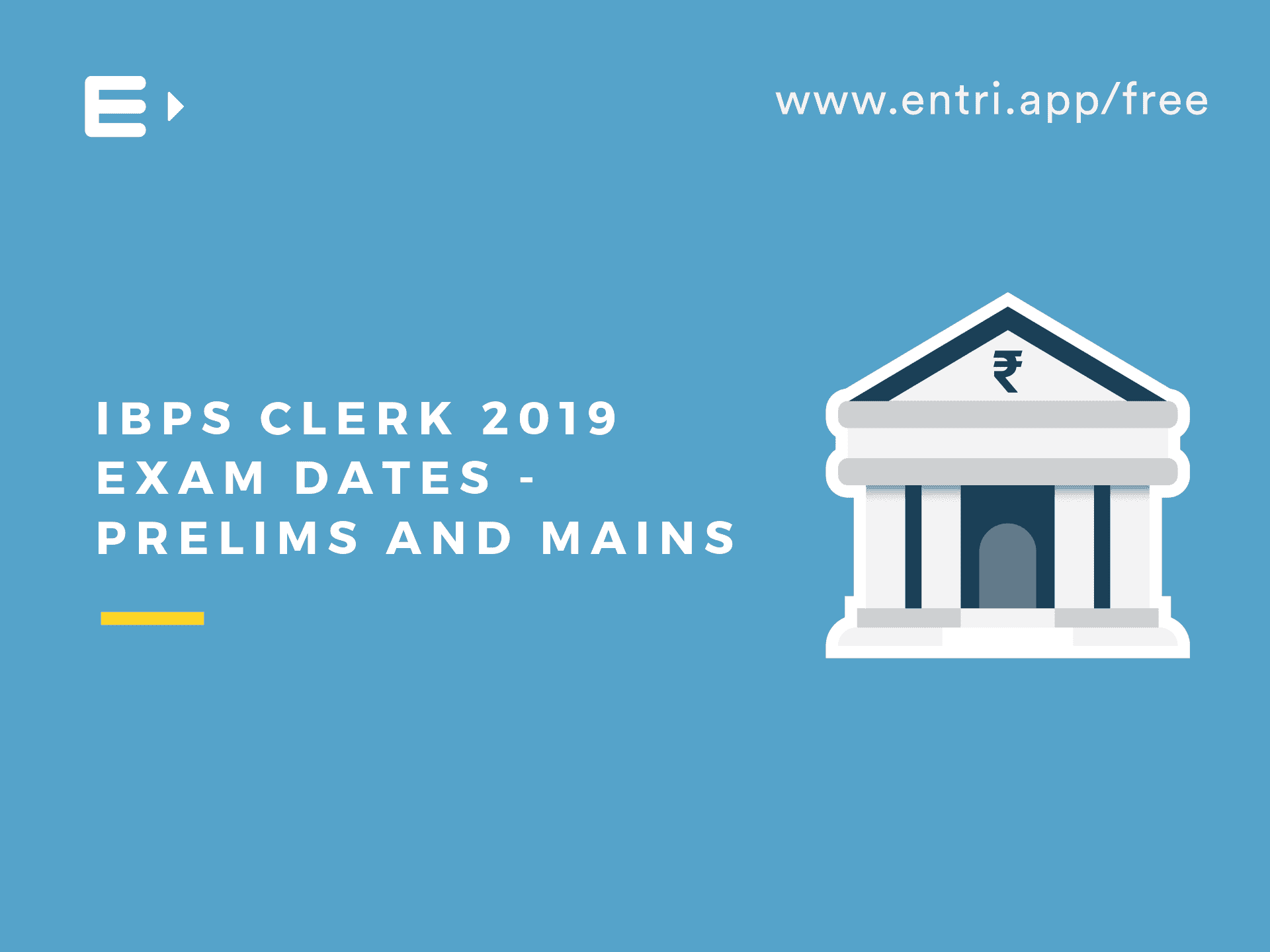 ibps clerk 2019 exam date