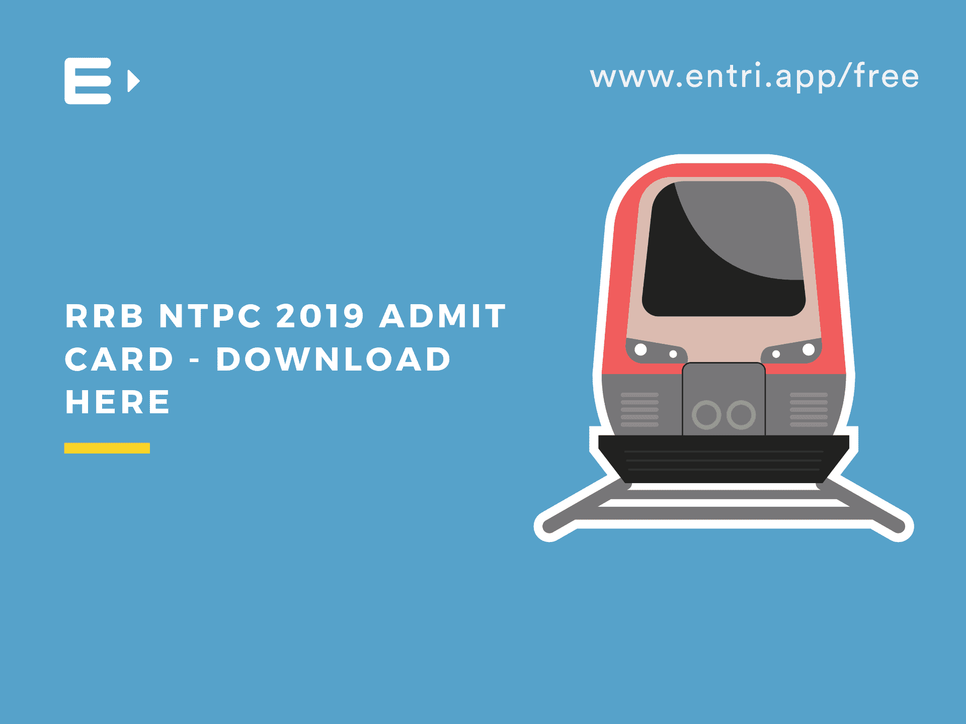 RRB NTPC Admit Card 2019