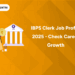 IBPS Clerk Job Profile 2025 - Check Career Growth