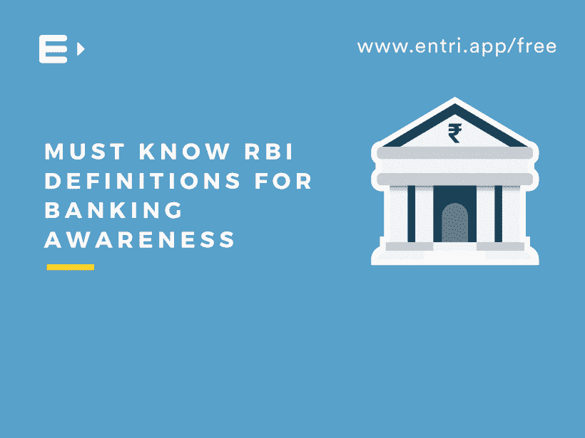 RBI Definitions You Can't Miss! | Must Know RBI Definitions for Banking