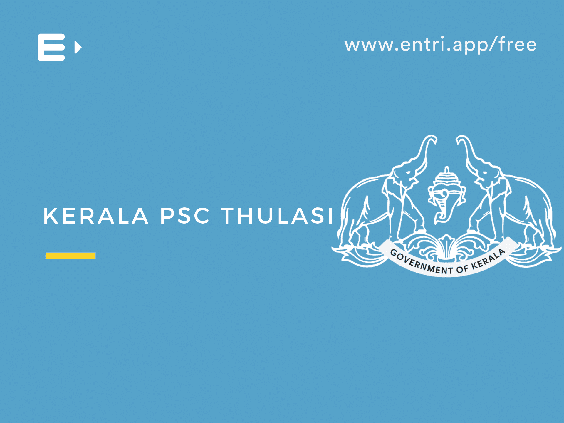 Kerala PSC Thulasi Portal Entri Blog