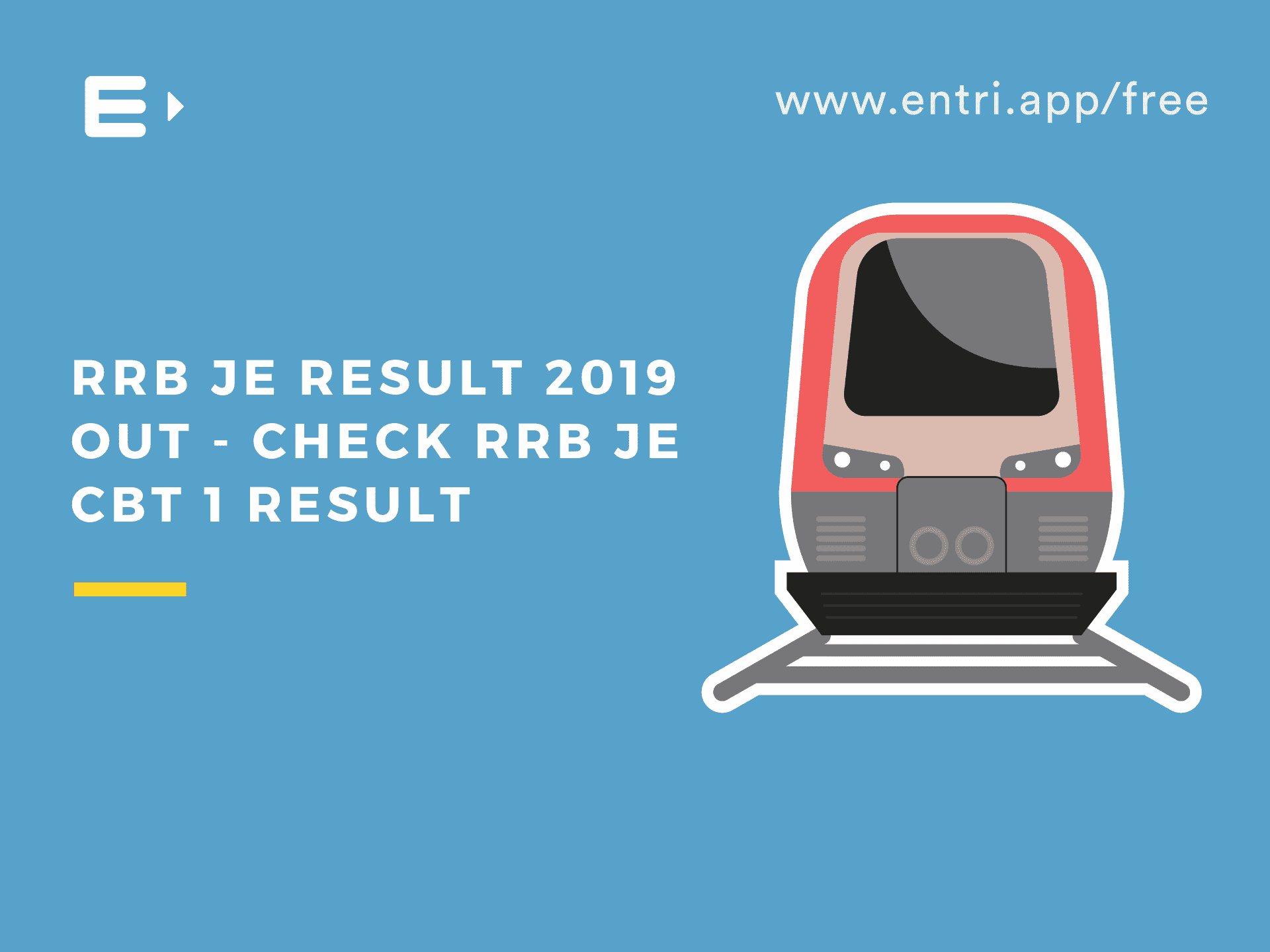RRB JE Result 2019