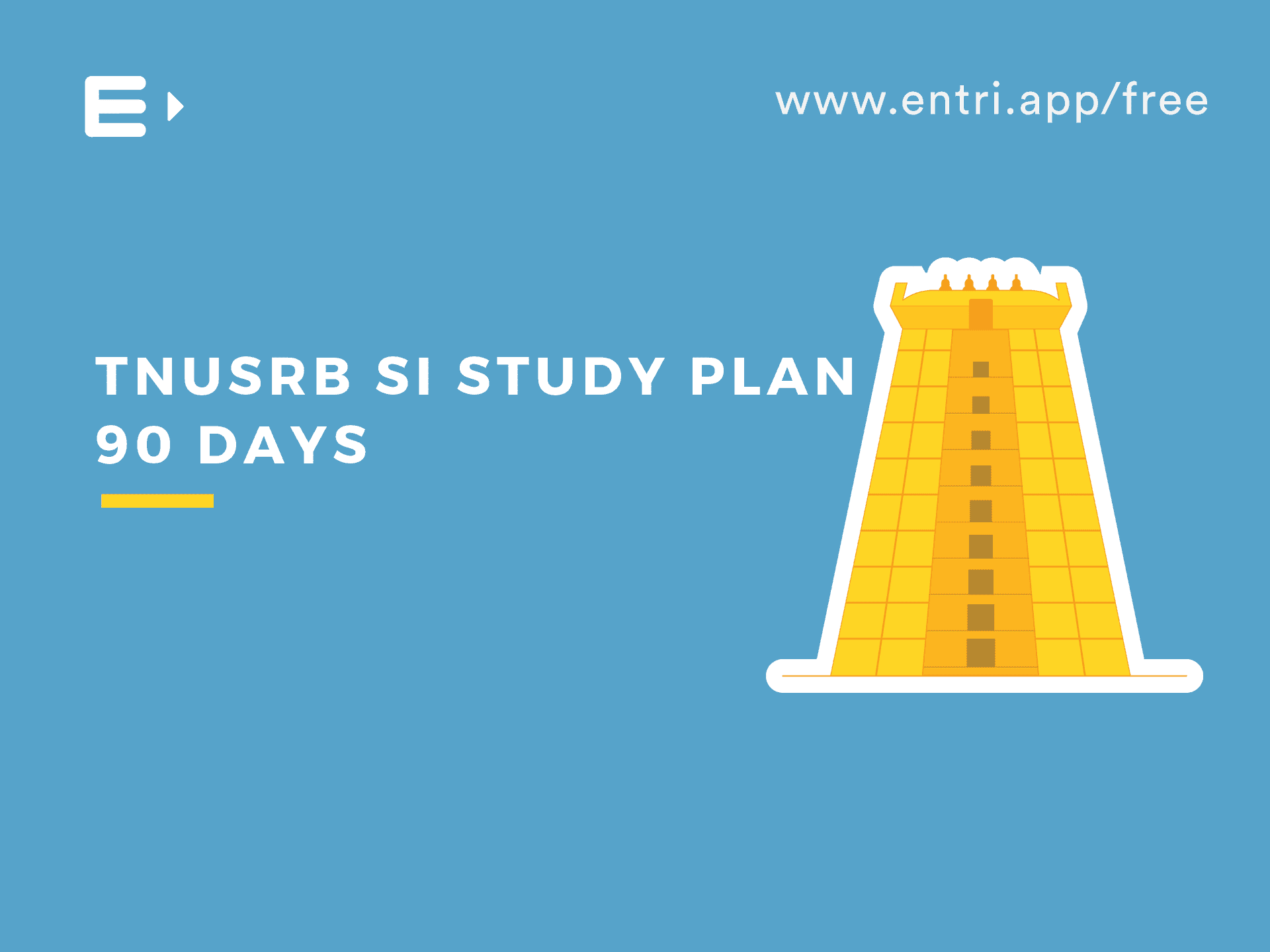 TNUSRB SI Study Plan 60days
