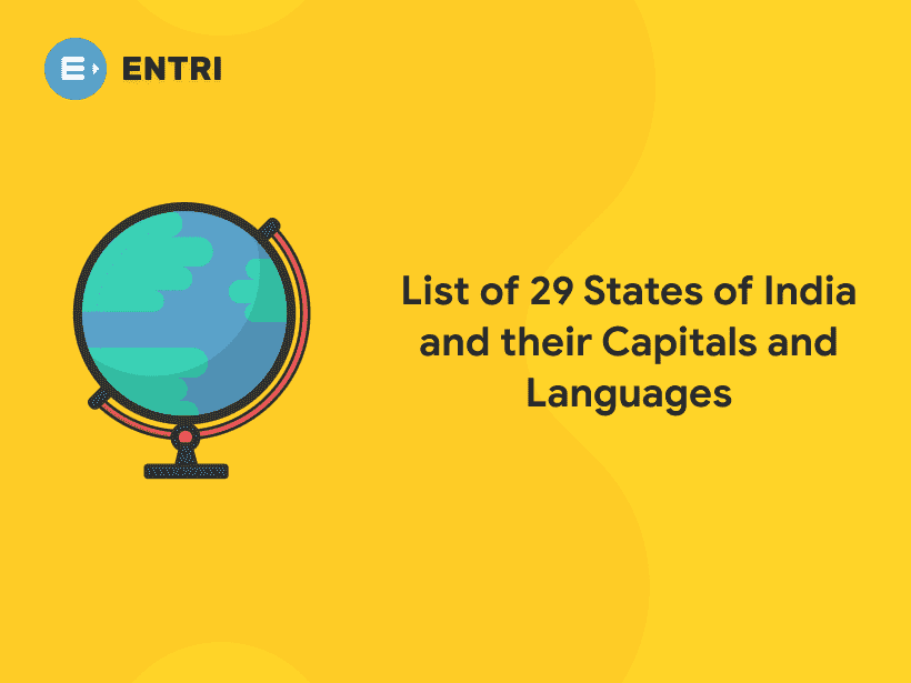 india map with states and capitals 2020 List Of 29 States Of India And Their Capitals And Languages india map with states and capitals 2020