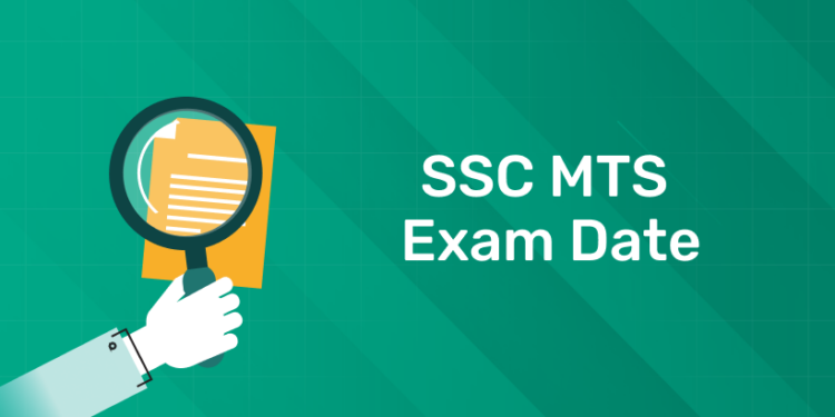 SSC MTS Exam Date