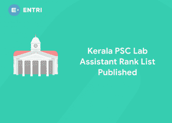 kerala psc lab assistant rank list