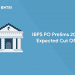 IBPS PO Expected cut off