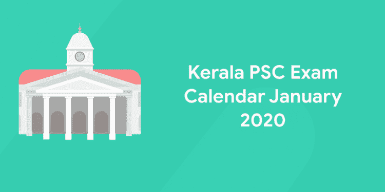 PSC Exam Calendar January