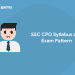 SSC CPO Syllabus and Exam Pattern