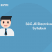 SSC JE Electrical Syllabus