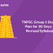 TNPSC study plan 30 days- New syllabus