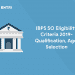 IBPS SO Eligibility Criteria 2019 - Qualification, Age, Selection