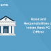 Roles and Responsibilities of Indian Bank PO Officer