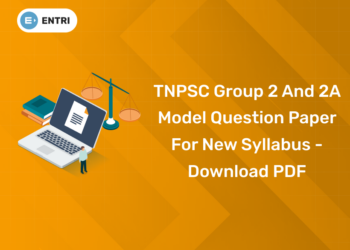 TNPSC Group 2 and 2A Model Question Paper for New Syllabus - Download PDF