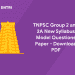 TNPSC Revised 2 and 2A question paper