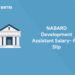 NABARD Development Assistant Salary 2022 - Pay Slip