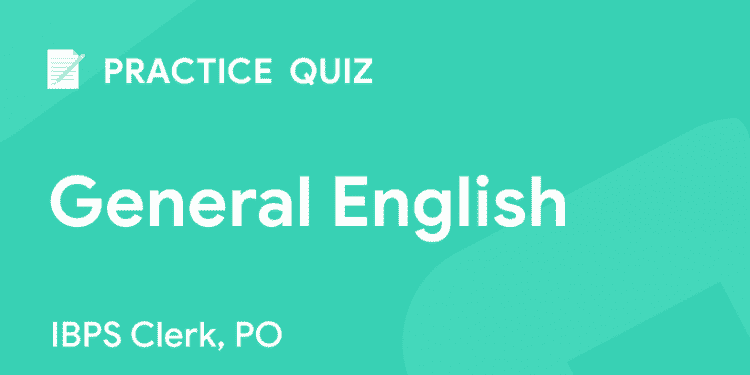 daily practice quiz - General English