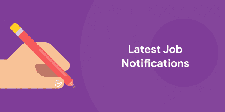 latest job notifications