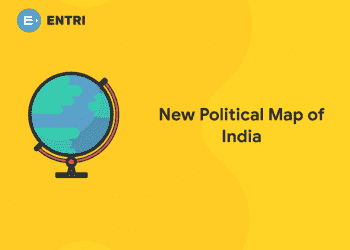 new map of India