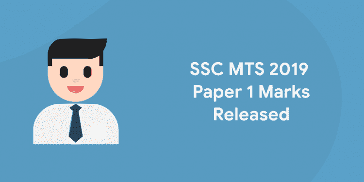 ssc mts paper1 marks