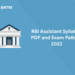 RBI Assistant Syllabus PDF and Exam Pattern 2022