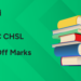 SSC CHSL Cut Off Marks