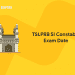 TSLPRB SI Constable Exam Date