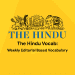 The Hindu Vocabulary