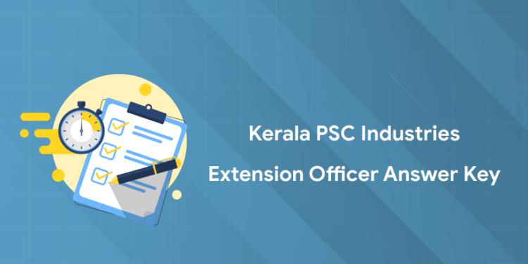 Kerala PSC Industries Extension Officer Answer Key