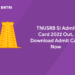 TNUSRB SI Admit Card 2022 Out, Download Admit Card Now