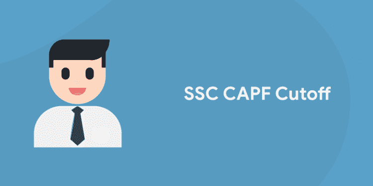ssc capf cutoff