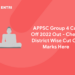 APPSC Group 4 Cut Off 2022 Out - Check District Wise Cut Off Marks Here