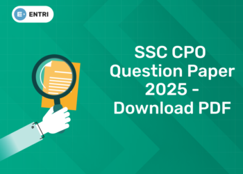 SSC CPO Question Paper 2025 - Download PDF