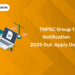 TNPSC Group 1 Notification 2025 Out Apply Online