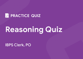 daily practice quiz reasoning for sbi clerk 2020