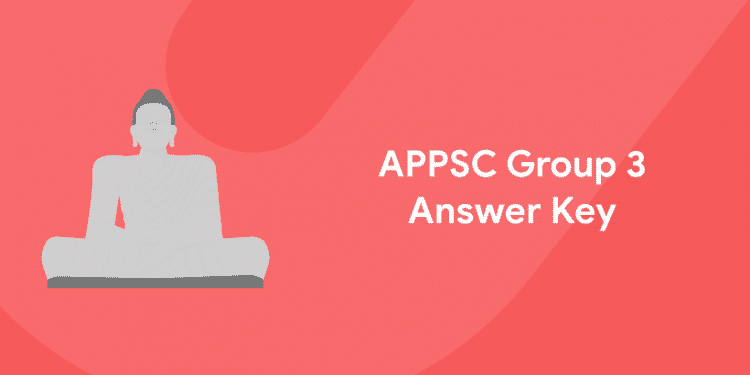 APPSC Group 3 Answer Key